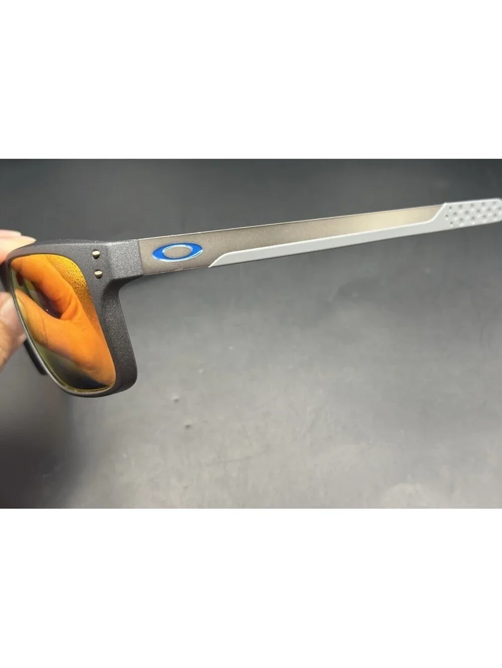 Oakley Holbrook Mix Metal Steel W/Ruby Iridium Lenses